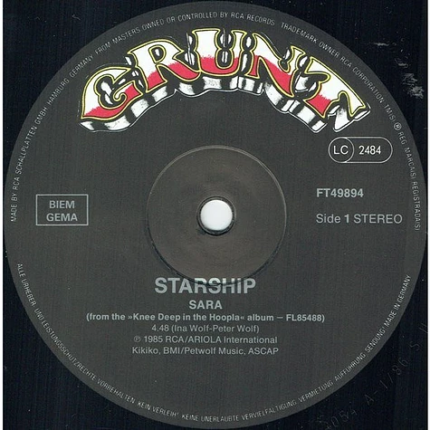 Starship - Sara