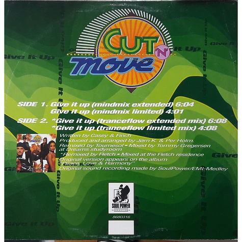 Cut 'N' Move - Give It Up (Remixes)