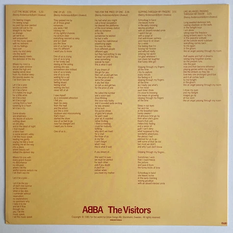 ABBA - The Visitors