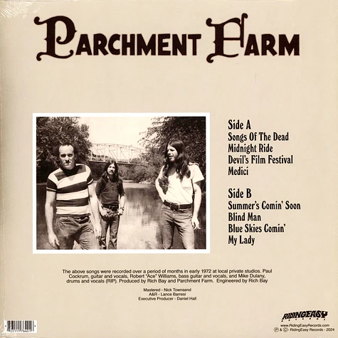 Parchment Farm - Parchment Farm Black Vinyl Edition