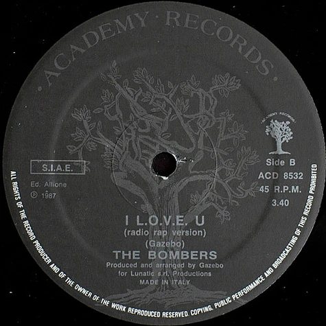 The Bombers - I L.O.V.E U