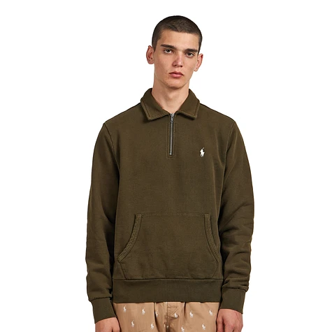 Polo Ralph Lauren - Loopback Fleece Quarter-Zip Sweatshirt