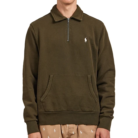 Polo Ralph Lauren - Loopback Fleece Quarter-Zip Sweatshirt