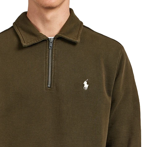 Polo Ralph Lauren - Loopback Fleece Quarter-Zip Sweatshirt