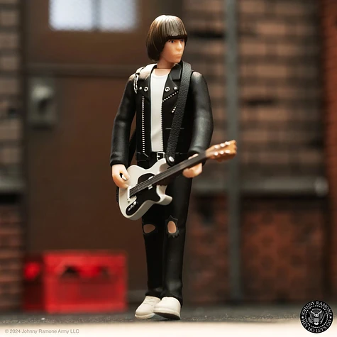 Ramones - Johnny Ramone (White Shirt) - ReAction Figure