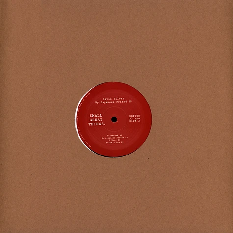 David Silver - My Japanese Friend EP