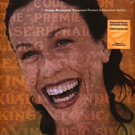 Alanis Morissette - Supposed Former Infatuation Junkie (Thank U Edition) Crystal Clear Vinyl Edition