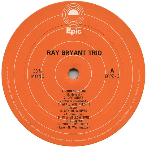 Ray Bryant Trio - Ray Bryant Trio