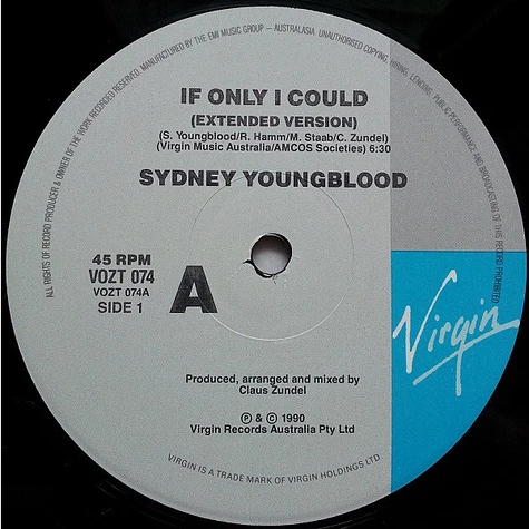 Sydney Youngblood - If Only I Could