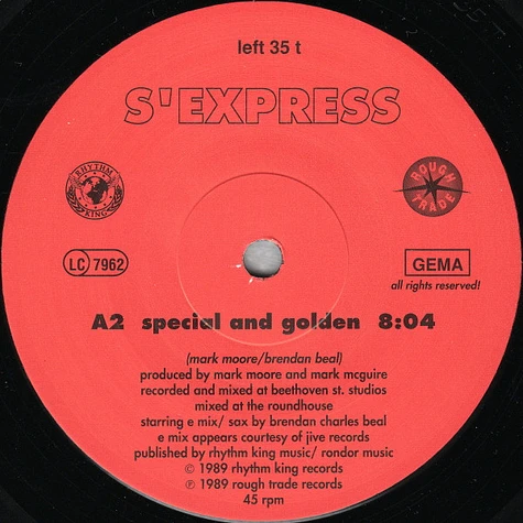 S'Express - Mantra For A State Of Mind