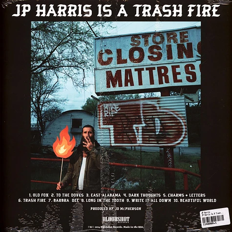 JP Harris - JP Harris Is A Trash Fire Coke Clear Vinyl Edition