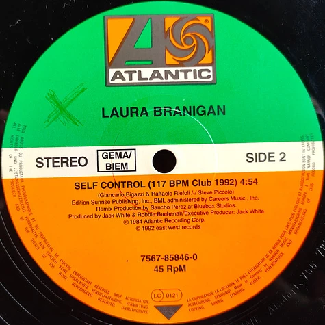 Laura Branigan - Self Control (Classic Summer Mix)