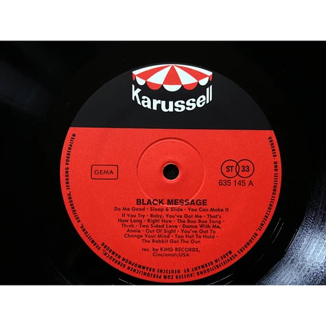 V.A. - Black Message