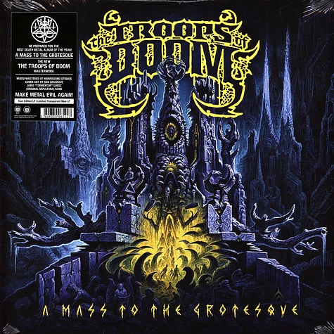 The Troops Of Doom - A Mass To The Grotesque Blue Vinyl Edition