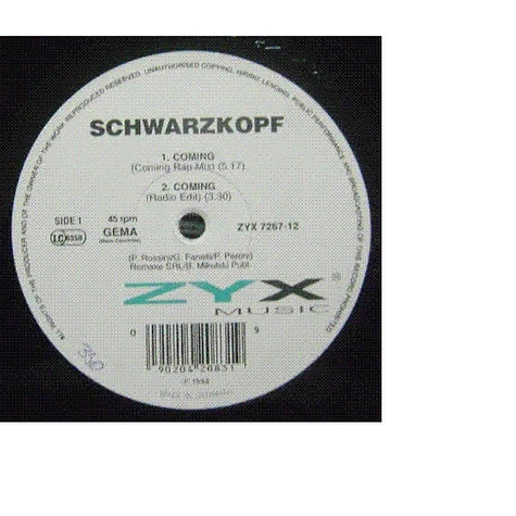 Schwarzkopf - Coming