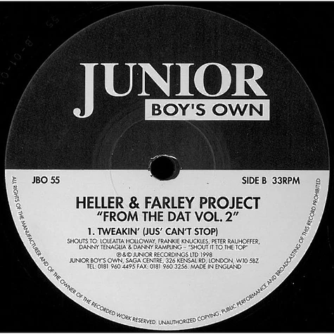 Heller & Farley Project - From The Dat Vol. 2