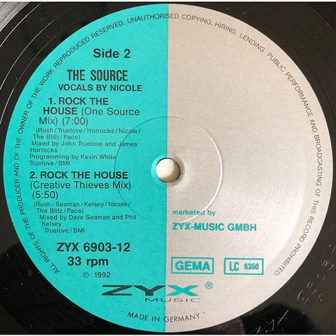 The Source - Rock The House