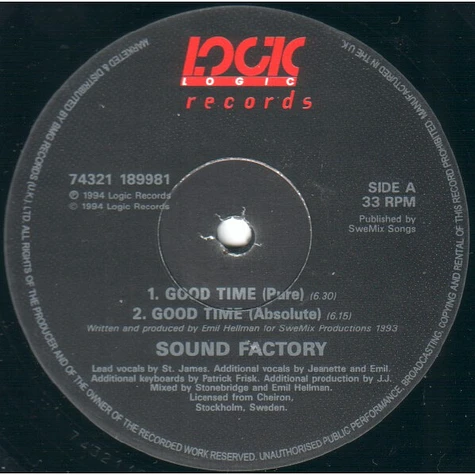 SoundFactory - Good Time