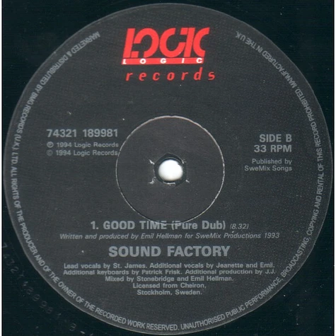 SoundFactory - Good Time