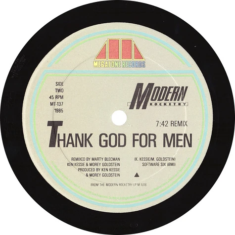 Modern Rocketry - Cuba Libre (Remix) / Thank God For Men (Remix)