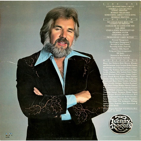 Kenny Rogers - Love Or Something Like It