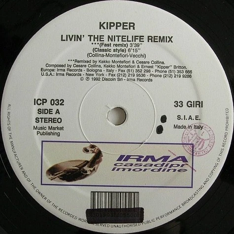 Kipper - Livin' The Nitelife Remix