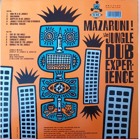 Mazaruni! Feat. Mad Professor, William The Conqueror & King O' Di Jungle - The Jungle Dub Experience