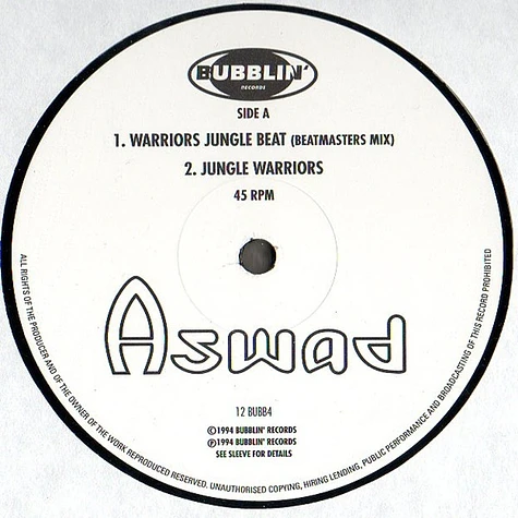 Aswad - Warriors