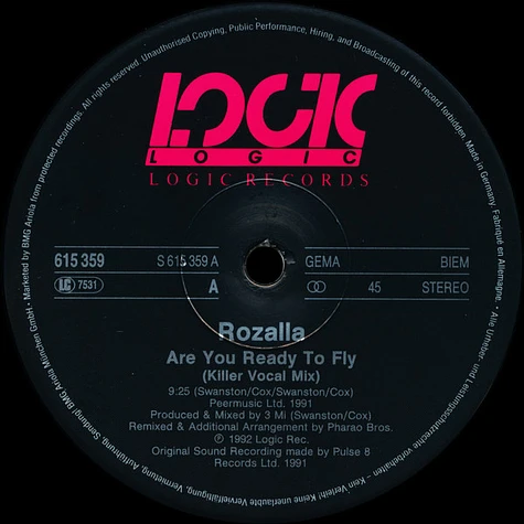 Rozalla - Are You Ready To Fly (Remix)