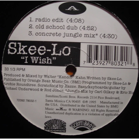 Skee-Lo - I Wish