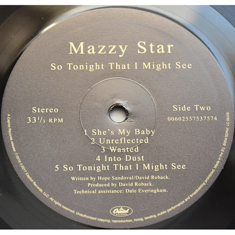 Mazzy Star - So Tonight That I Might See