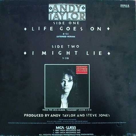 Andy Taylor - Life Goes On