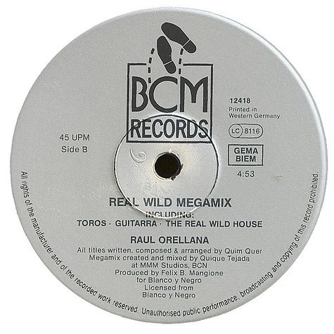 Raúl Orellana - Toros / Real Wild Megamix