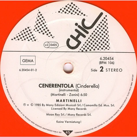 Martinelli - Cenerentola (Cinderella)