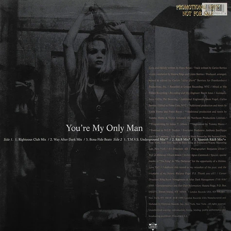 Raiana Paige - You're My Only Man