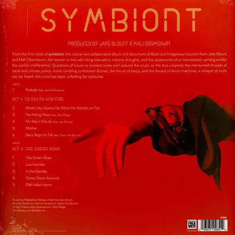 Jalek Blount & Mali Obomsawin - Symbiont