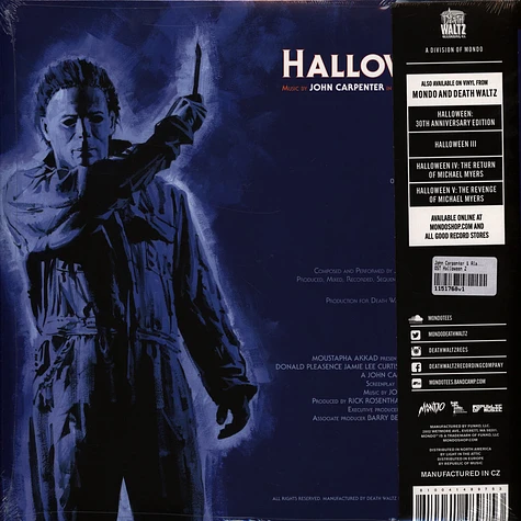 John Carpenter & Alan Howarth - OST Halloween 2