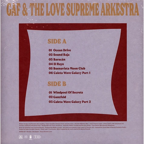 Gaf & The Love Supreme Arkestra - Ganzfeld