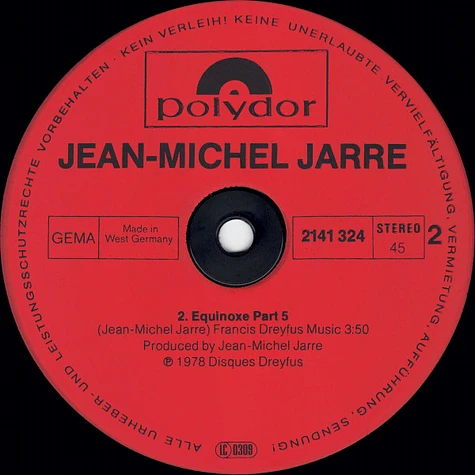 Jean-Michel Jarre - Oxygene IV / Equinoxe V