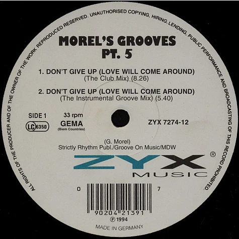 George Morel - Morel's Grooves Pt. 5