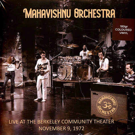 Mahavishnu Orchestra - Live At The Berkeley Community Theater, 1972 Clear Vinyl Edition