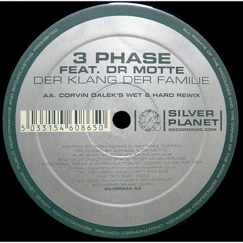 3 Phase feat. Dr. Motte - Der Klang Der Familie