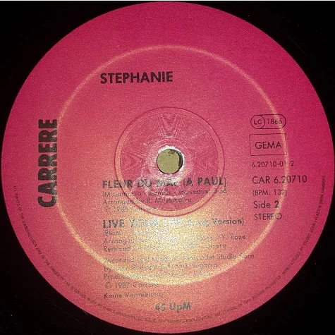 Stephanie - Live Your Life (Dance Version – Extended Remix)