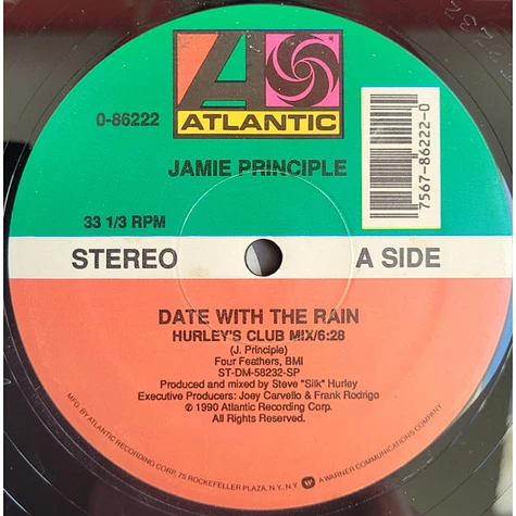 Jamie Principle - Date With The Rain