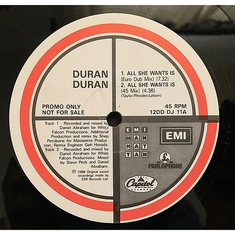 Duran Duran - All She Wants Is