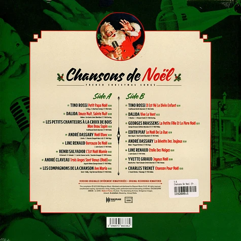 V.A. - Chansons De Noel (French Christmans Songs)