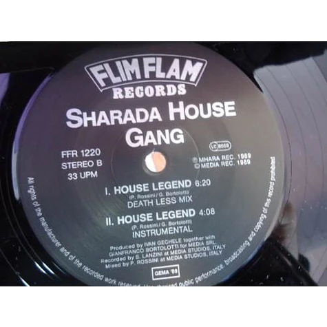 Sharada House Gang - House Legend