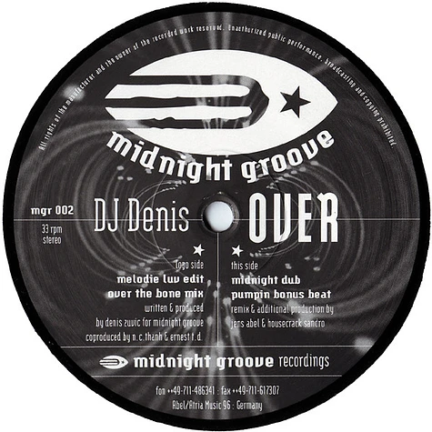 DJ Denis - Over