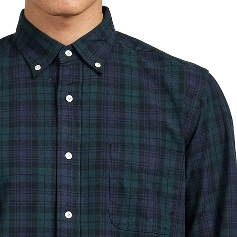 Beams Plus - B.D. Indigo Yarn Tartan Check