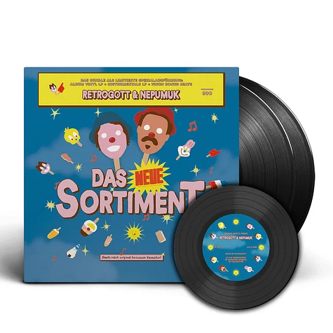 Retrogott X Nepumuk - Das Neue Sortiment Limited Edition W/ Instrumentals & 7"